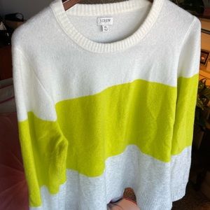 J.Crew color block sweater